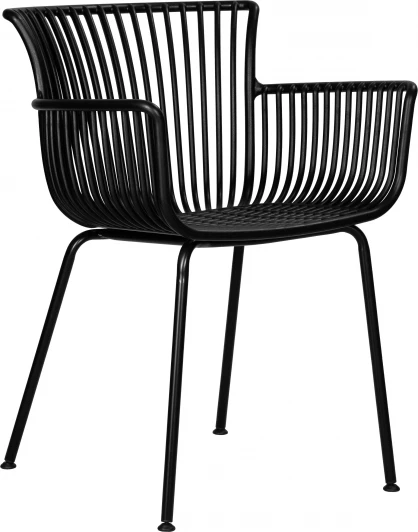 LMZL-PP778F_M_B-03 Стул обеденный DOBRIN ROSS (черный (B-03) без подушки)