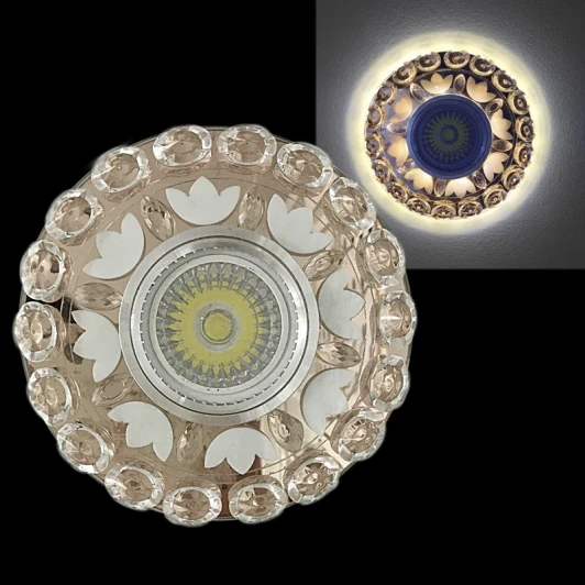 22020-9.0-001PL MR16+LED3W TEA Встраиваемый точечный светильник Reluce 22020-9.0-001PL MR16+LED3W TEA (круглые)