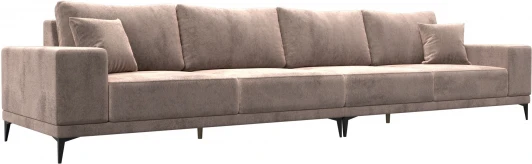 126717 Диван прямой Льюес Лонг Лига Диванов (Велюр) арт.126717