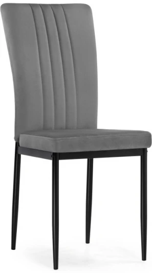 15639 Стул на металлокаркасе Woodville Rek dark gray / black