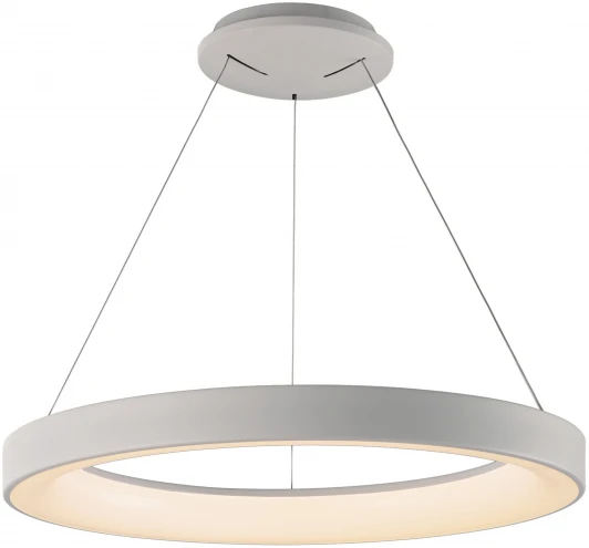 8570 Подвесной светильник Mantra Niseko 8570 (регулировка яркости, LED, 220V, пульт управления, на тросе, кольцо)