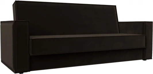 122049 Диван-книжка Куба (Коричневый/Микровельвет) Лига Диванов арт.122049