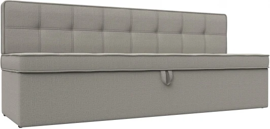 122485 Диван кухонный прямой Техас (Бежевый/Рогожка) Лига Диванов арт.122485