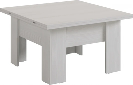 CZ-014.2344 Стол-трансформер Секрет, цвет белый рамух/белый рамух Mebelson (арт.CZ-014.2344)