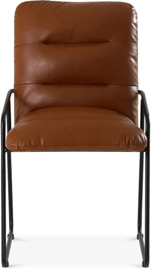 930537 Обеденный стул Maggy ОГОГО Обстановочка! (Экокожа/Коричневый) арт.930537