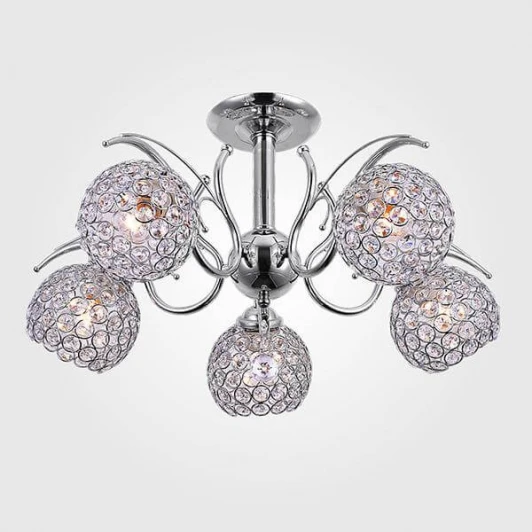 7777/5 хром Потолочная люстра Eurosvet Mirage 7777/5 хром