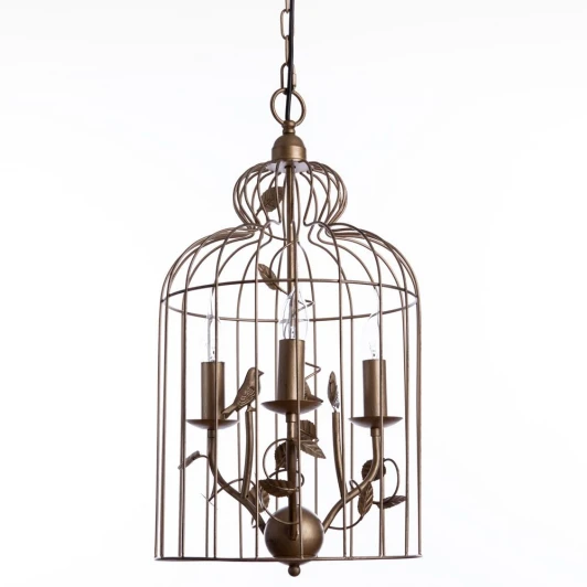 A1865SP-3BG Подвесной светильник Arte Lamp Gabbia A1865SP-3BG