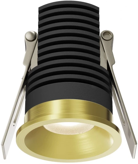 DL059-7W3K-BS Встраиваемый светильник Maytoni Mini DL059-7W3K-BS (LED, 220V, круглые)