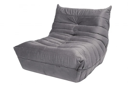 7313200 Диван Dreambag Маршмеллоу Серый 1 секция 7313200