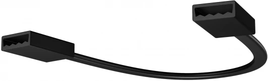 O-TR002-SC Гибкий коннектор уличный для токоведущей ленты черный Maytoni Exility IP O-TR002-SC