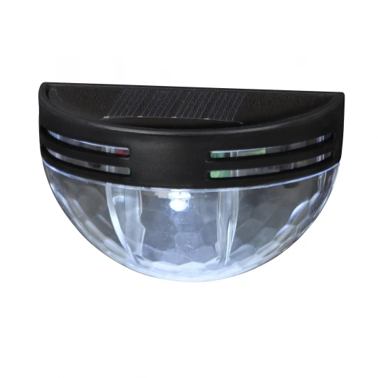 USL-F-251/PM050 SHINY Светильник настенный на солнечной батарее. 1 светодиод, 1*ААA Ni-Mh аккумулятор в/к. IP44 Uniel USL-F-251/PM050 SHINY