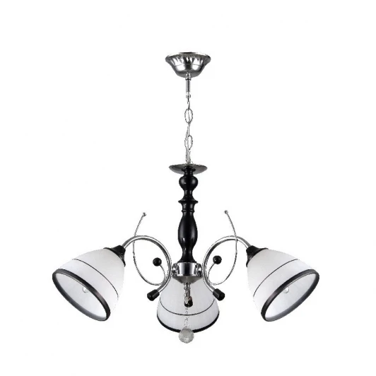 MD.0960-3-P CH+BK Подвесная люстра Imex MD.0960-3-P CH+BK