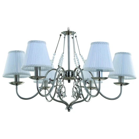 812/6-Whitechrome Подвесная люстра IDLamp 812 812/6-Whitechrome