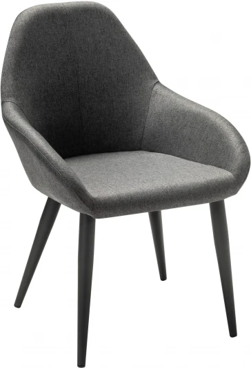 410119130h_ТмСер_черн Кресло Kent темно-серый/черный R-Home арт.410119130h_ТмСер_черн