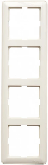 KD-4-28 Рамка на 4 поста (слоновая кость) Systeme Electric KD-4-28