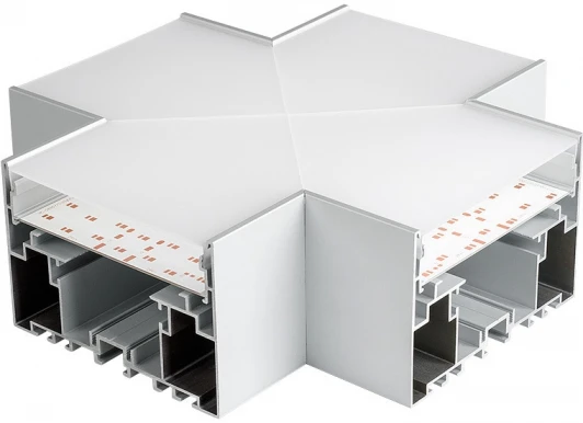 021271 Угол S2-LINE-10570-X90 крестовой (Металл) 021271 Arlight
