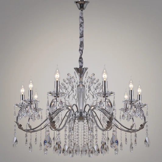 09230-0.4-12 CH Подвесная люстра Reluce 09230-0.4-12 CH