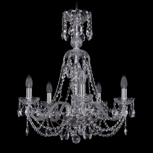 1406/5/195/XL-64/Ni Подвесная люстра Bohemia 1406 1406/5/195/XL-64/Ni