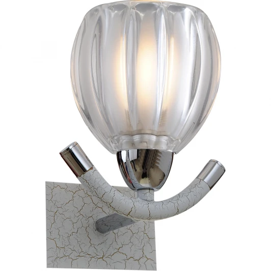 407-01-11CWCBB chrome + white crack Бра N-Light 407 407-01-11CWCBB chrome + white crack