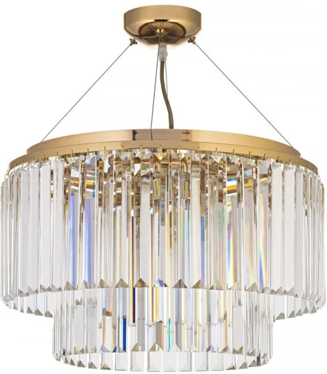 Enio E 1.5.D50.101 GP Подвесная люстра Arti Lampadari Enio E 1.5.D50.101 GP (220V, хрусталь, на тросе)