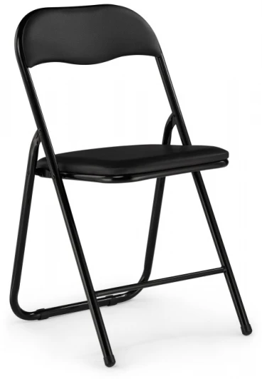15477 Стул Woodville на металлокаркасе Fold 1 складной black / black 15477