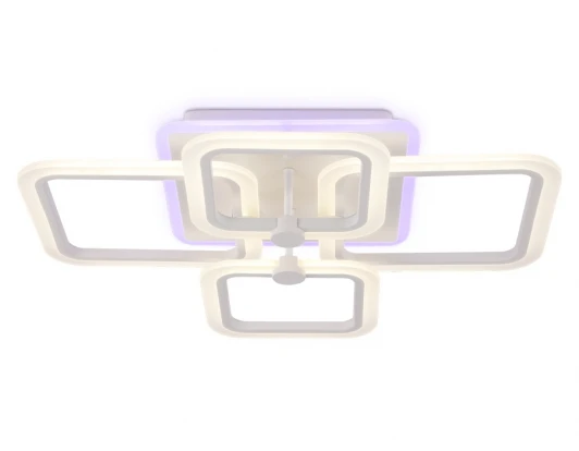 FA533 Потолочная люстра Ambrella Acrylica FA533 (регулировка яркости, LED, 220V, пульт управления, управление смартфоном, умный дом - PC.Lamper)