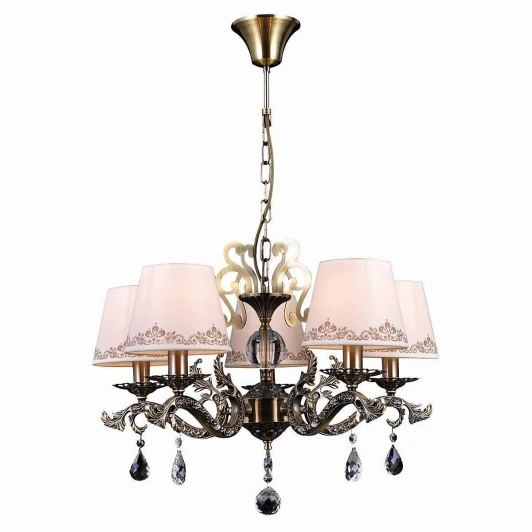 Calais 70012-5C ANTIQUE Подвесная люстра Natali Kovaltseva Calais 70012-5C ANTIQUE
