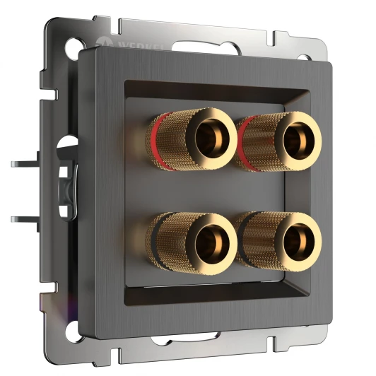 W1185004 Акустическая розетка (графит рифленый) Werkel W1185004 (a050752)