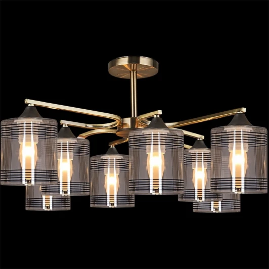 01617-0.3-08 Потолочная люстра на штанге Reluce 01617-0.3-08