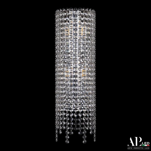 SH500.B5.16-45.B.Ni.E14 Бра хрустальное APL LED Sicilia SH500.B5.16-45.B.Ni.E14 (220V)
