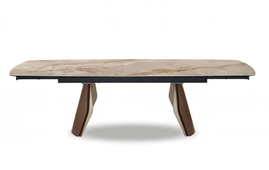 SELECT3138 (180-270) Стол SELECT 3138 (180-270) глянцевая керамика ТОСКАНЕ/орех/золото ESF 5894