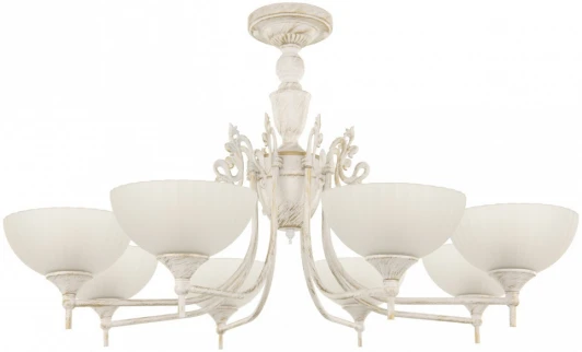 340049/8 WT+G Потолочная люстра на штанге Arte Milano AM340049 340049/8 WT+G (220V)