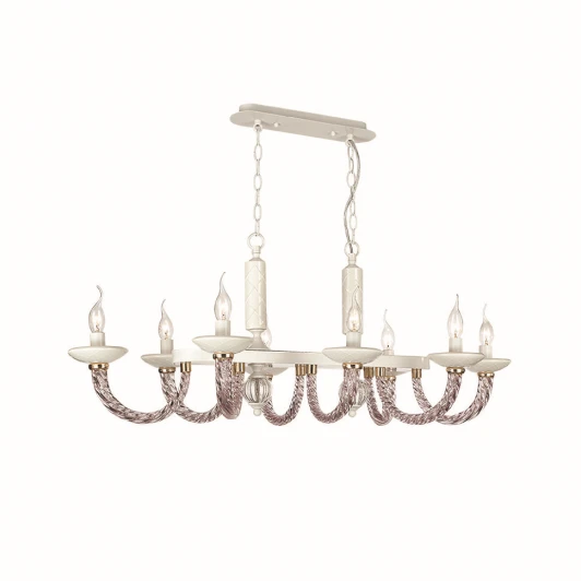 P17076/8MW Подвесная люстра Lumien Hall Летисия P17076/8MW