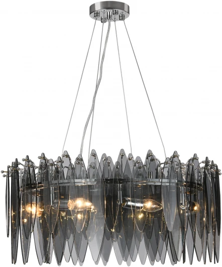 TRIADA II 91003/8C CHROME Подвесная люстра Natali Kovaltseva Triada Ii 91003/8C CHROME
