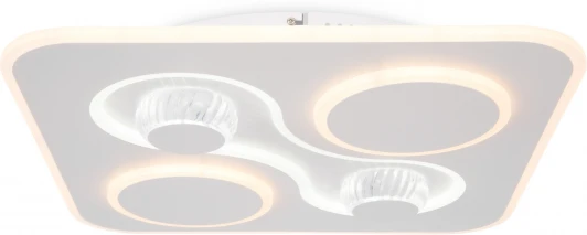 FR6049CL-L95W Потолочная светодиодная люстра с ПДУ Freya Lamina FR6049CL-L95W