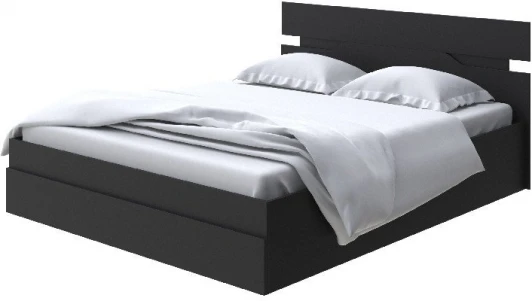 2015562 Без бренда Кровать Milton с подъемным механизмом (ЛДСП Черный) 120x190