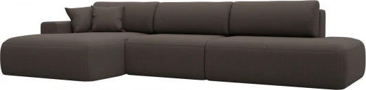 124694L Диван угловой Лига-036 НПБ Модерн Лонг левый угол Лига Диванов (Рогожка) арт.124694L