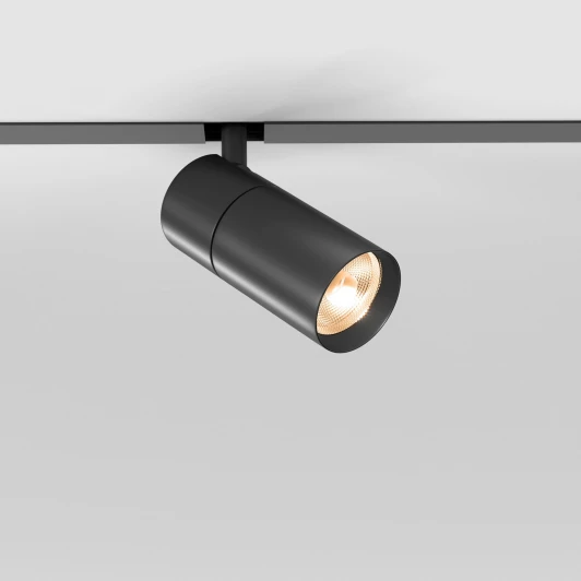 85011/01 Трековый светильник магнитный Elektrostandard Slim Magnetic R01 85011/01 6W 3000K (черный)