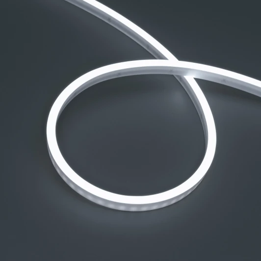 052583 Светодиодная лента герметичная WAVE-SIDE-PU-A120-06x12mm 24V White5700 (8 W/m, IP68, 1m, wire x1) (Arlight, Вывод прямой) 052583