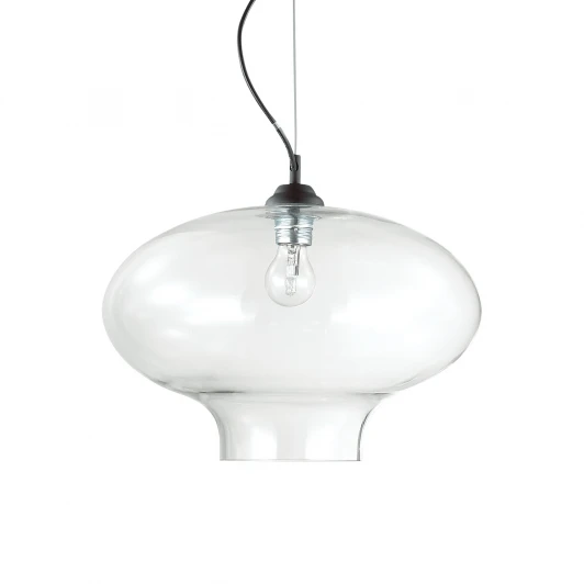 BISTRO' SP1 ROUND TRASPARENTE Подвесной светильник Ideal Lux Bistro BISTRO' SP1 ROUND TRASPARENTE