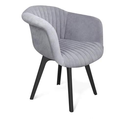 2445135604 Стул Sheffilton SHT-ST31-С1/S195 стальной серый/черный 2445135604