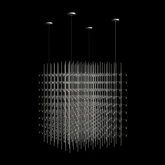 10348/800 Подвесная люстра Loft It Maze 10348/800 (LED, 220V, на тросе, куб)