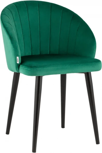 УТ000035989 Стул с подлокотниками Stool Group Брюссель велюр зелёный УТ000035989