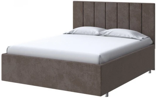 2016992 PROxSON Кровать Modern Large (Ткань: Велюр Casa Кофейный) 160x200
