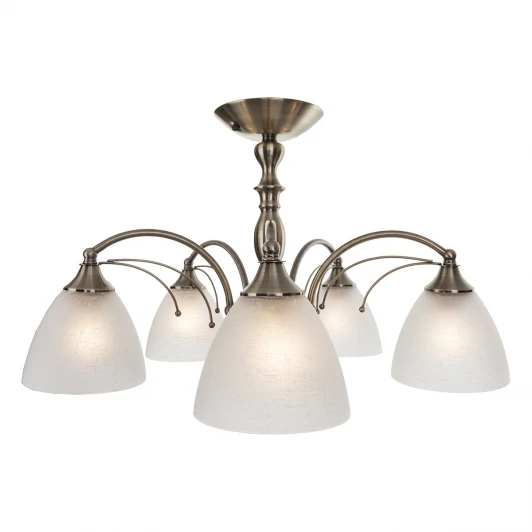 273/5PF-Oldbronze Потолочная люстра IDLamp Milana 273/5PF-Oldbronze