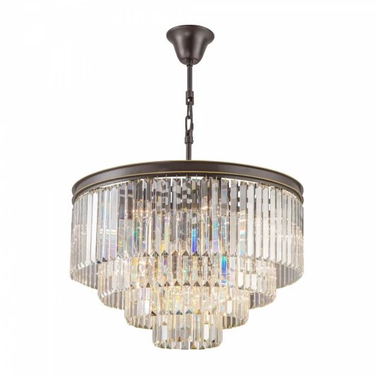 CL332141 Подвесная люстра ярусная каскадная Citilux Мартин CL332141 (220V, хрусталь, на цепи)