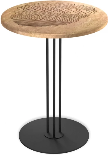 1236201301 Столик журнальный Sheffilton SHT-CT44-1/H43 тирион/черный муар