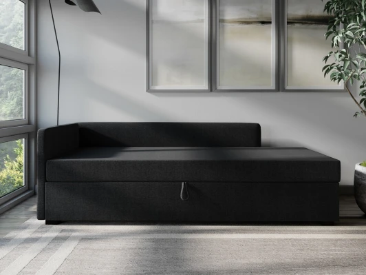 2211171 Диван-кровать Arsko Велес Угол левый рогожка графитовая