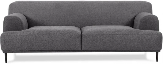 753135 Диван Portofino 2-х местный ОГОГО (арт.753135), (Велюр/Серый)