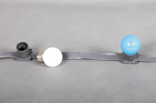 5BL-50M-25-220V(E27) GREY COLOR/NORMAL Гирлянда Sneha 5BL-50M-25-220V(E27) GREY COLOR/NORMAL